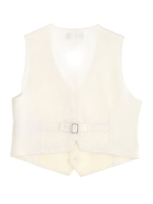 Boys | Satin Tuxedo Waistcoat | Butter