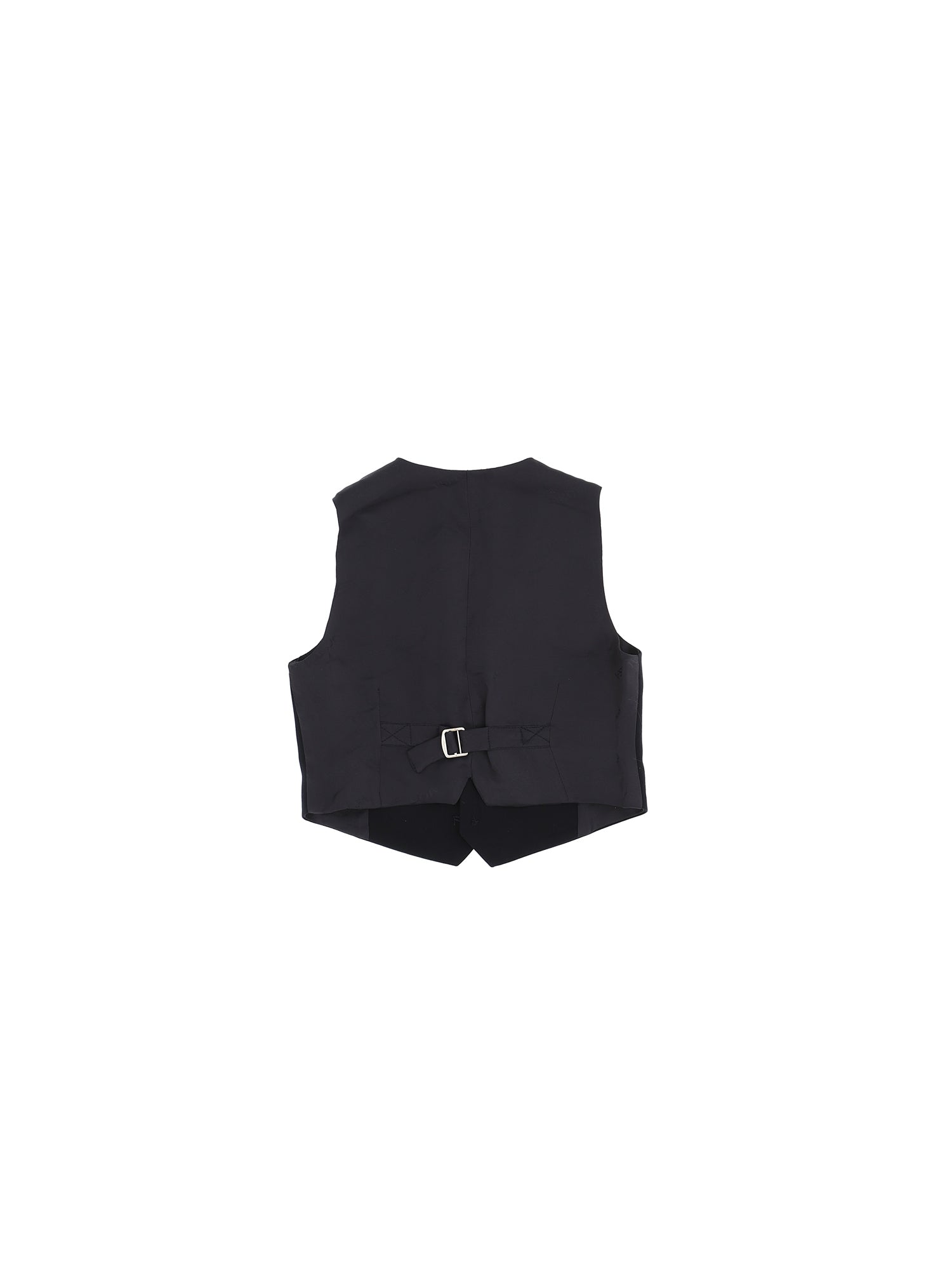 Boys | Satin Tuxedo Waistcoat | Dark Blue