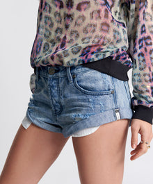 Bandits Low Waist Denim Shorts | Archived Fresh Blue