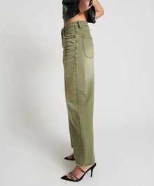 Jackson Mid Waist Wide Leg Denim Jeans | St Khaki