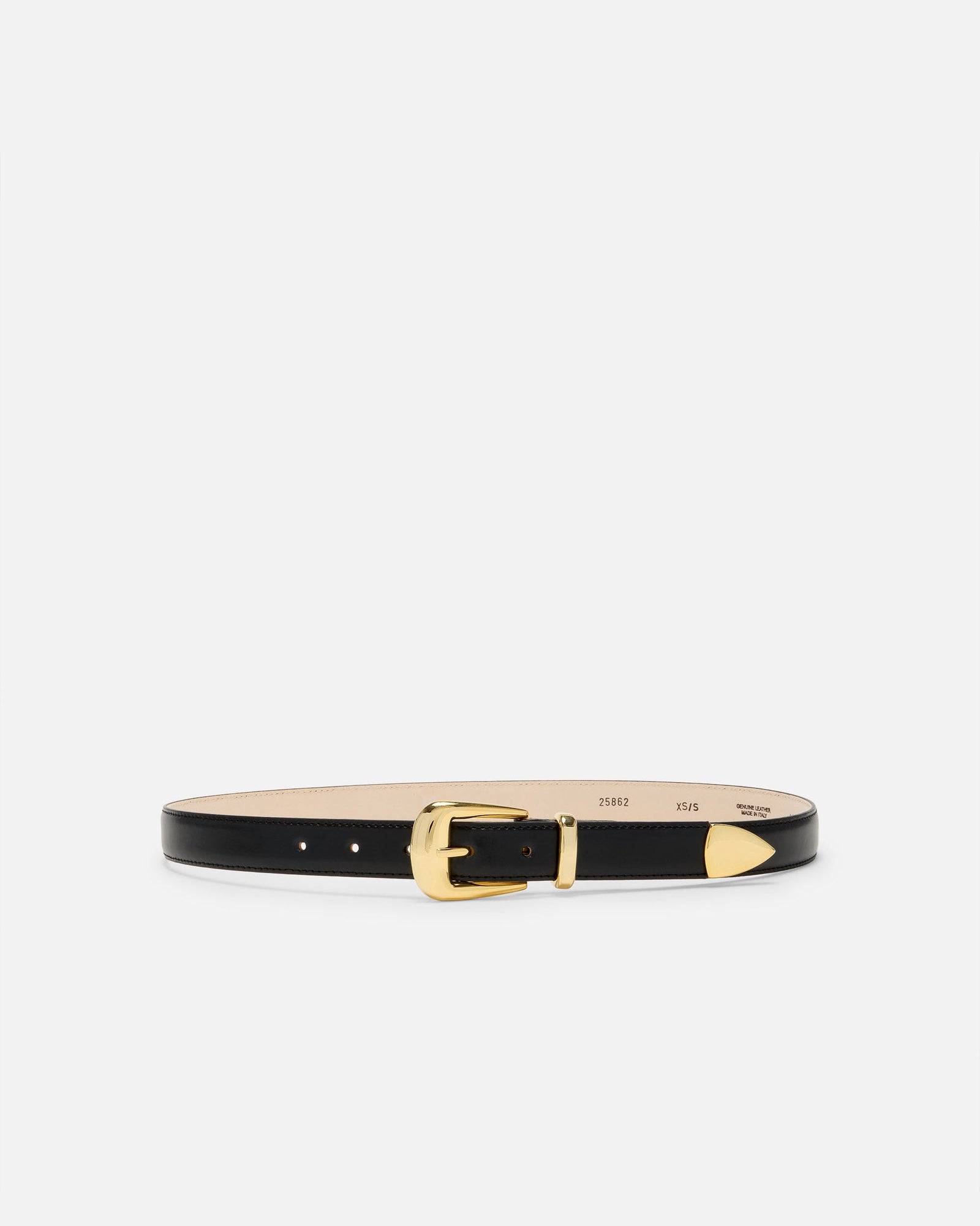No. 16 Belt | Black/Gold
