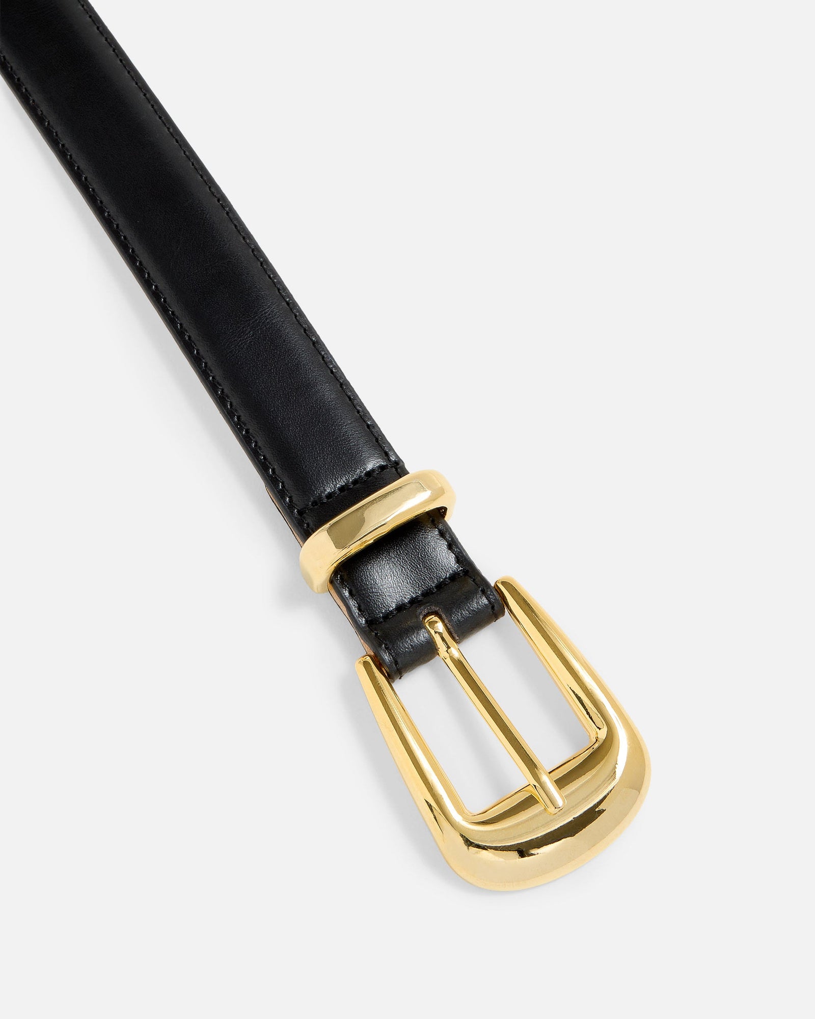 No. 16 Belt | Black/Gold
