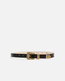 No. 15 Belt | Black/Gold