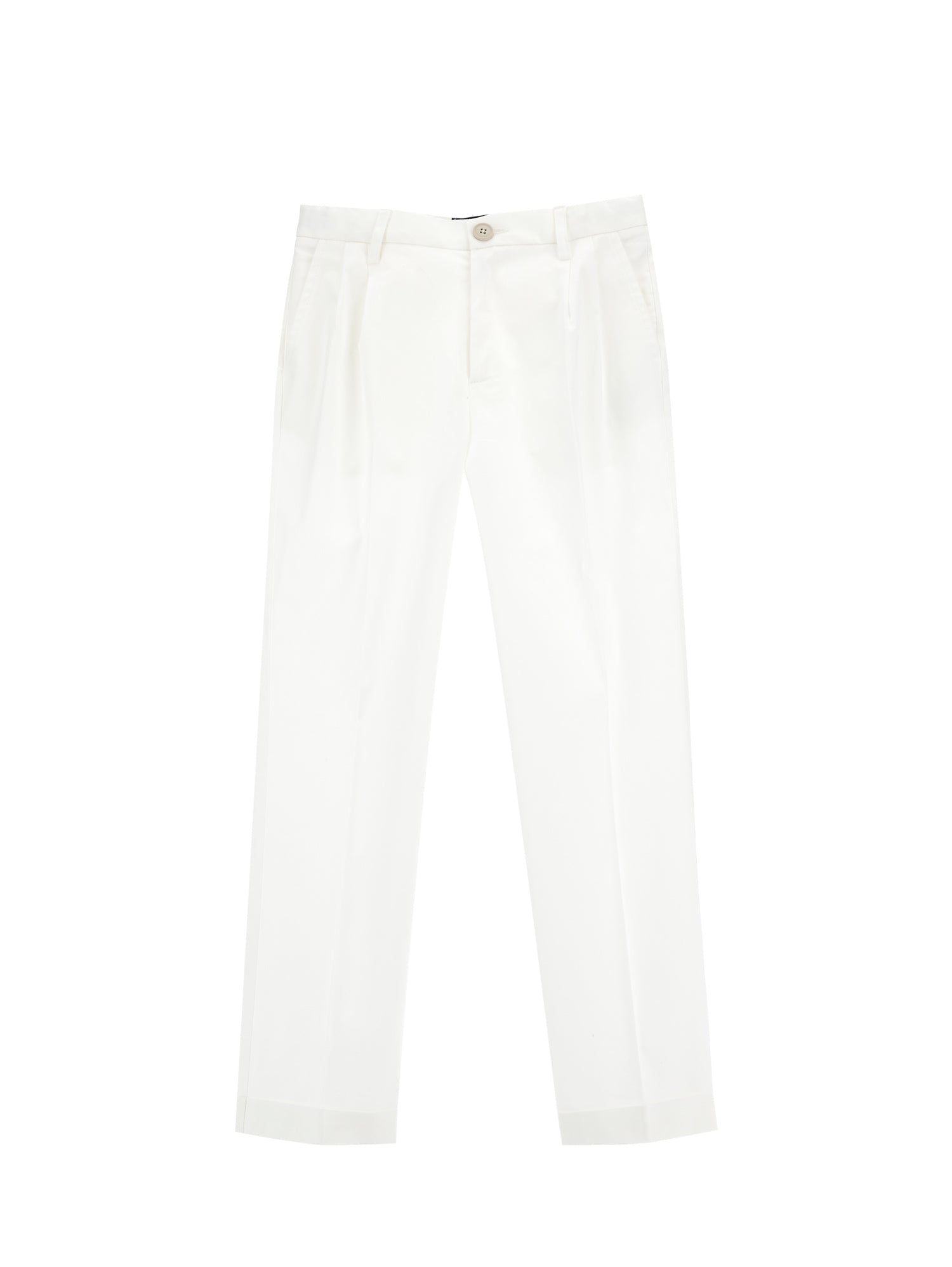 Boys | Classic Gabardine Trousers | Cream