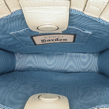 Gucci | Pre-Owned Garden Calfskin Mushrooms Vertical Shopping Tote | Brown/Beige