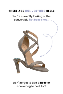 The Sandal Flat | Storm Suede