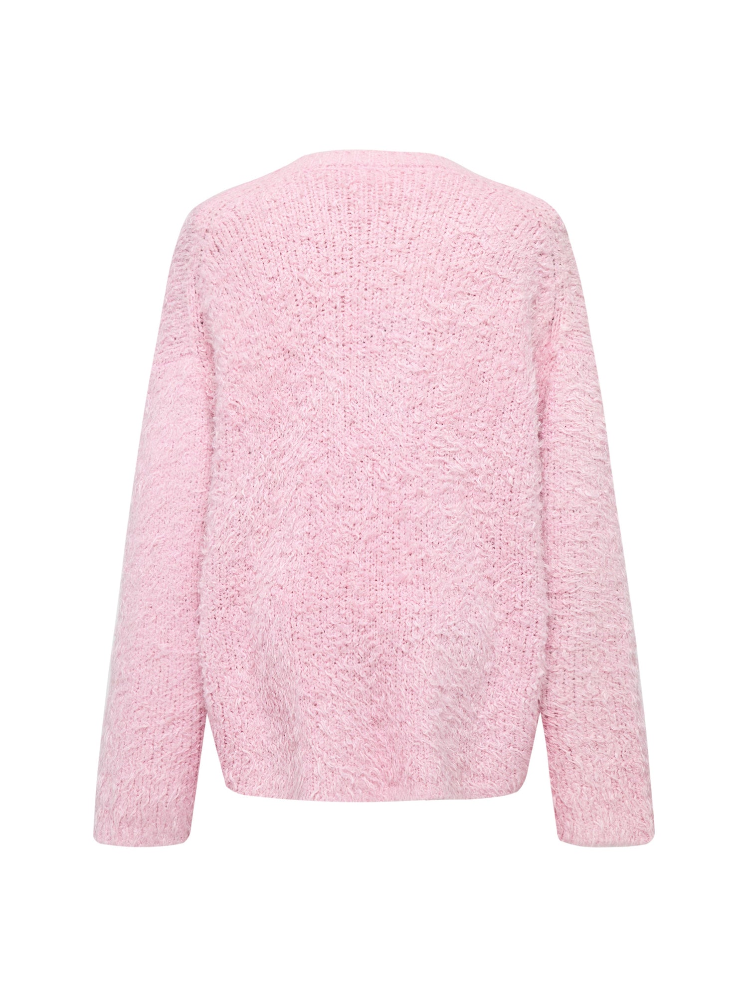 Silk Soft Knit Top | Pink