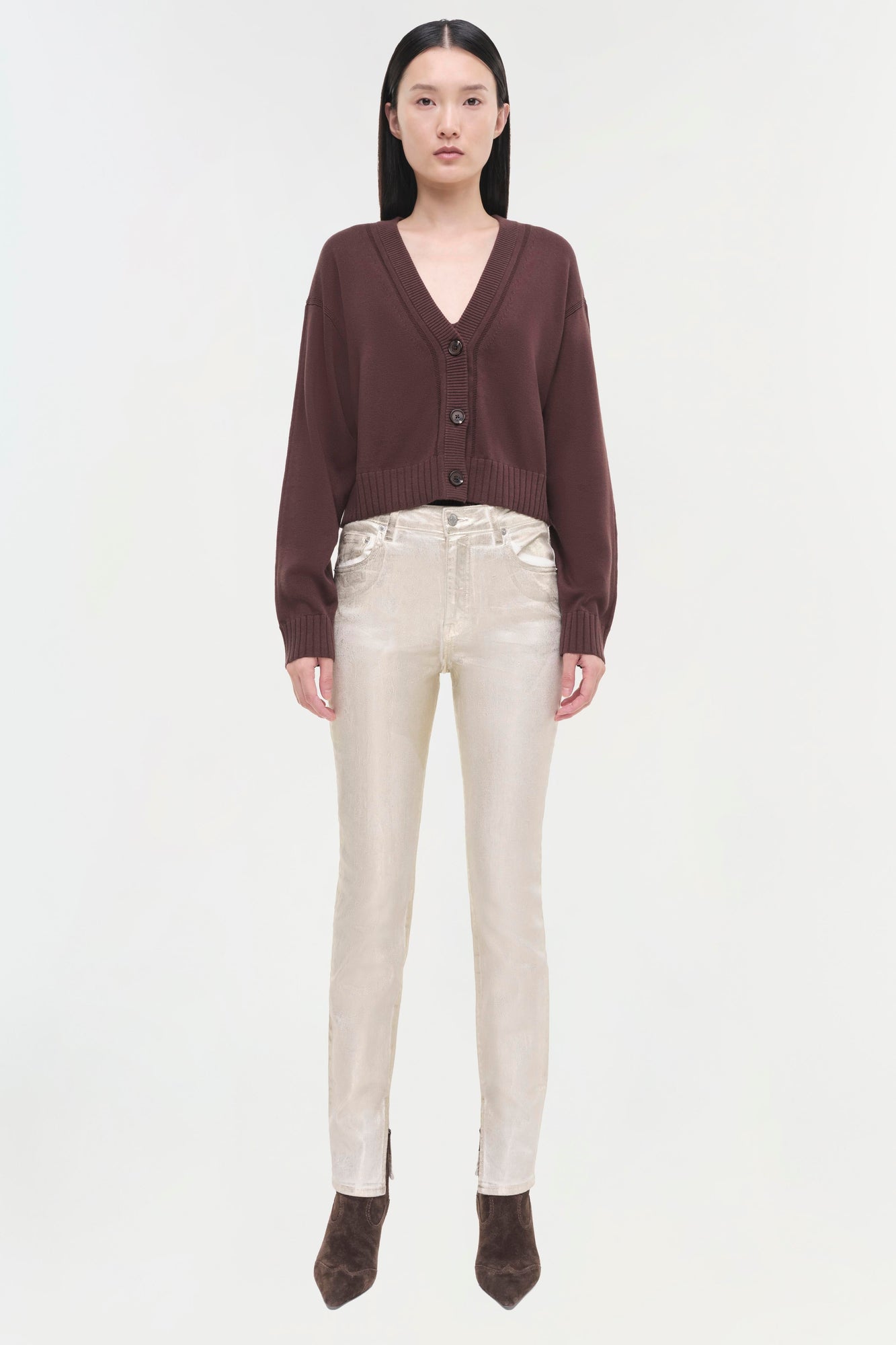 Womens | Rae Denim | Matte Gold