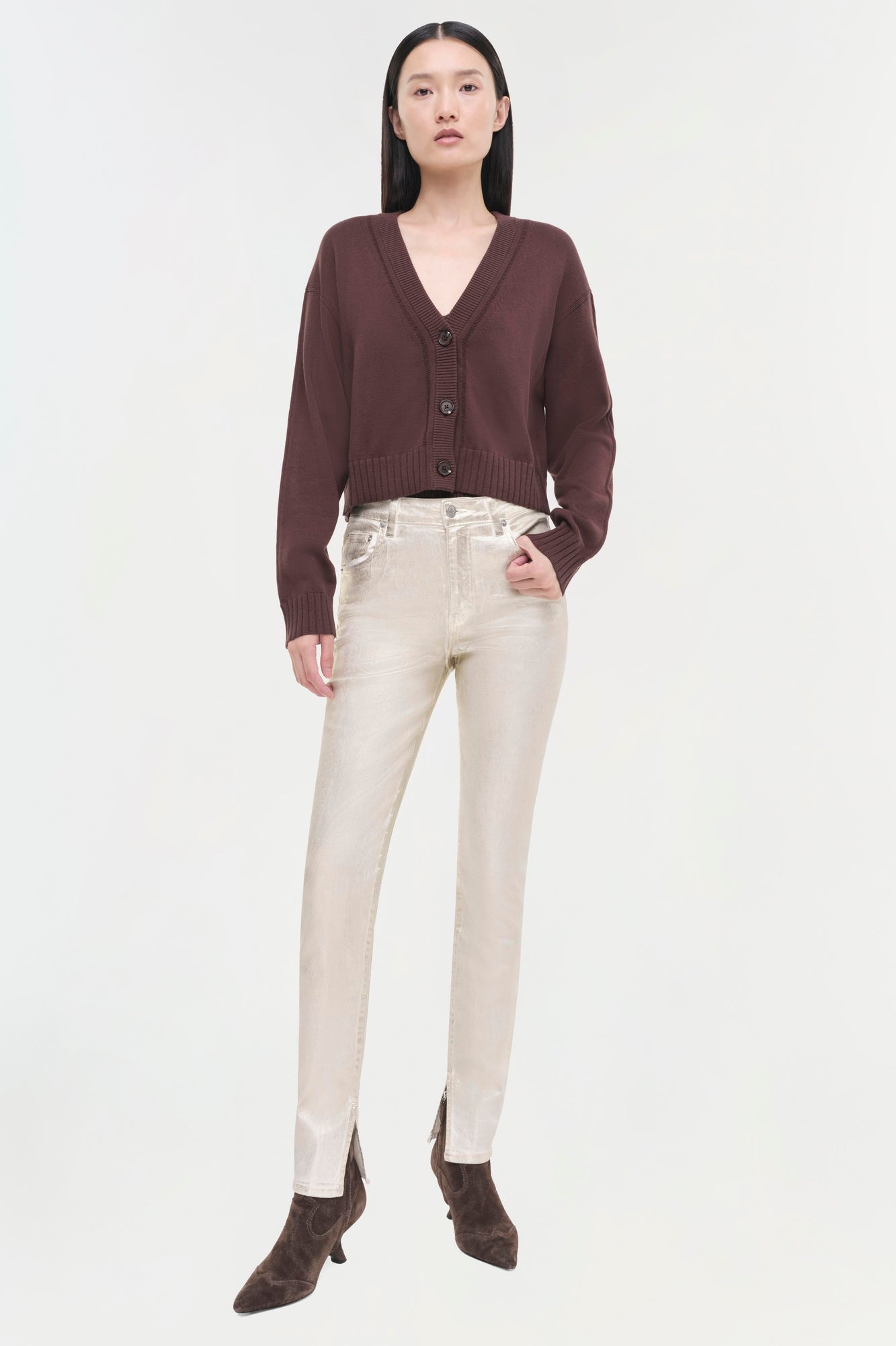 Womens | Rae Denim | Matte Gold