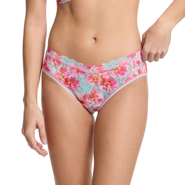 V-Frnt High Cut Brief | First Bloom (Blue)
