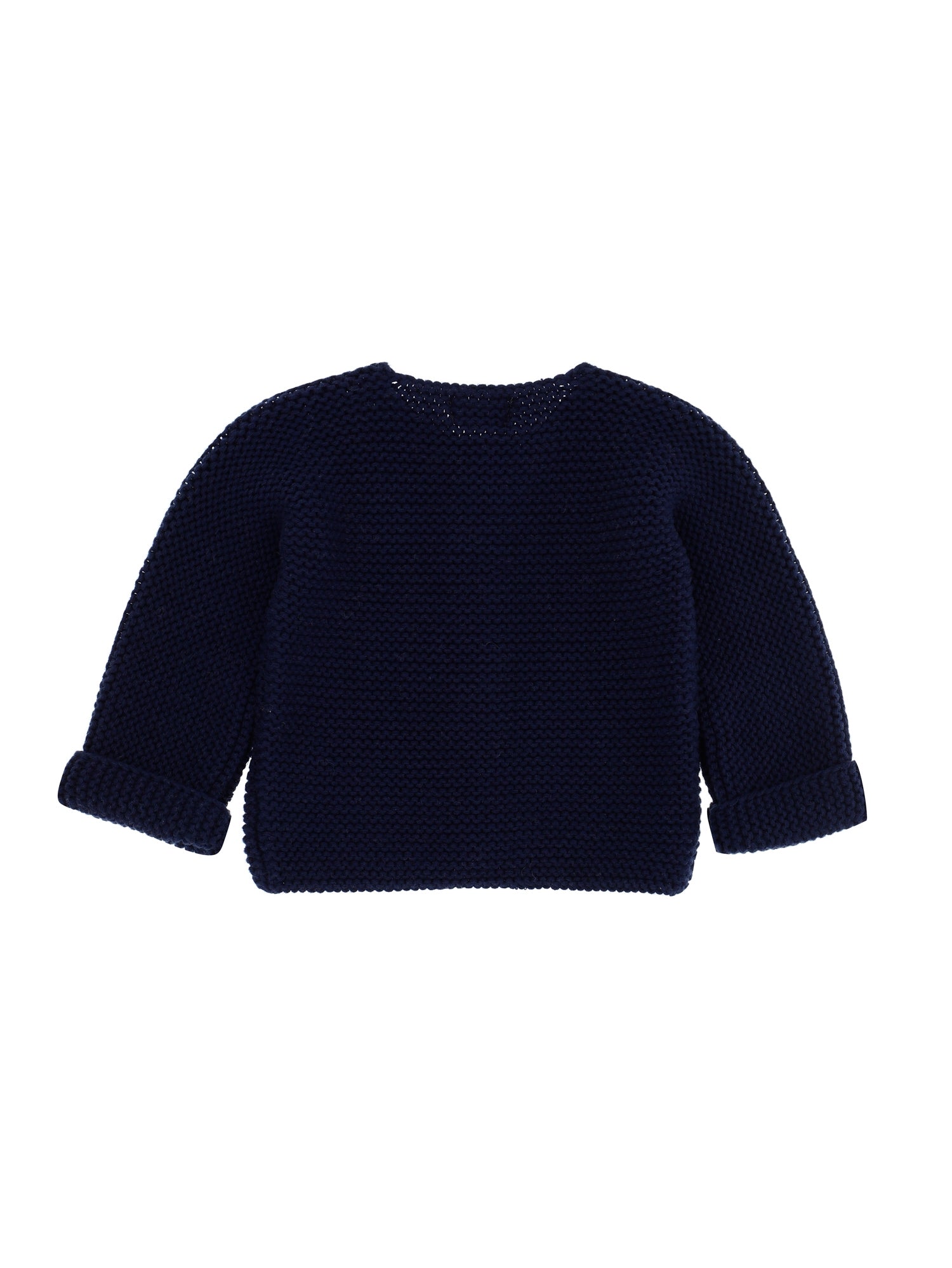 Boys | Tricot Cotton Cardigan | Navy Blue