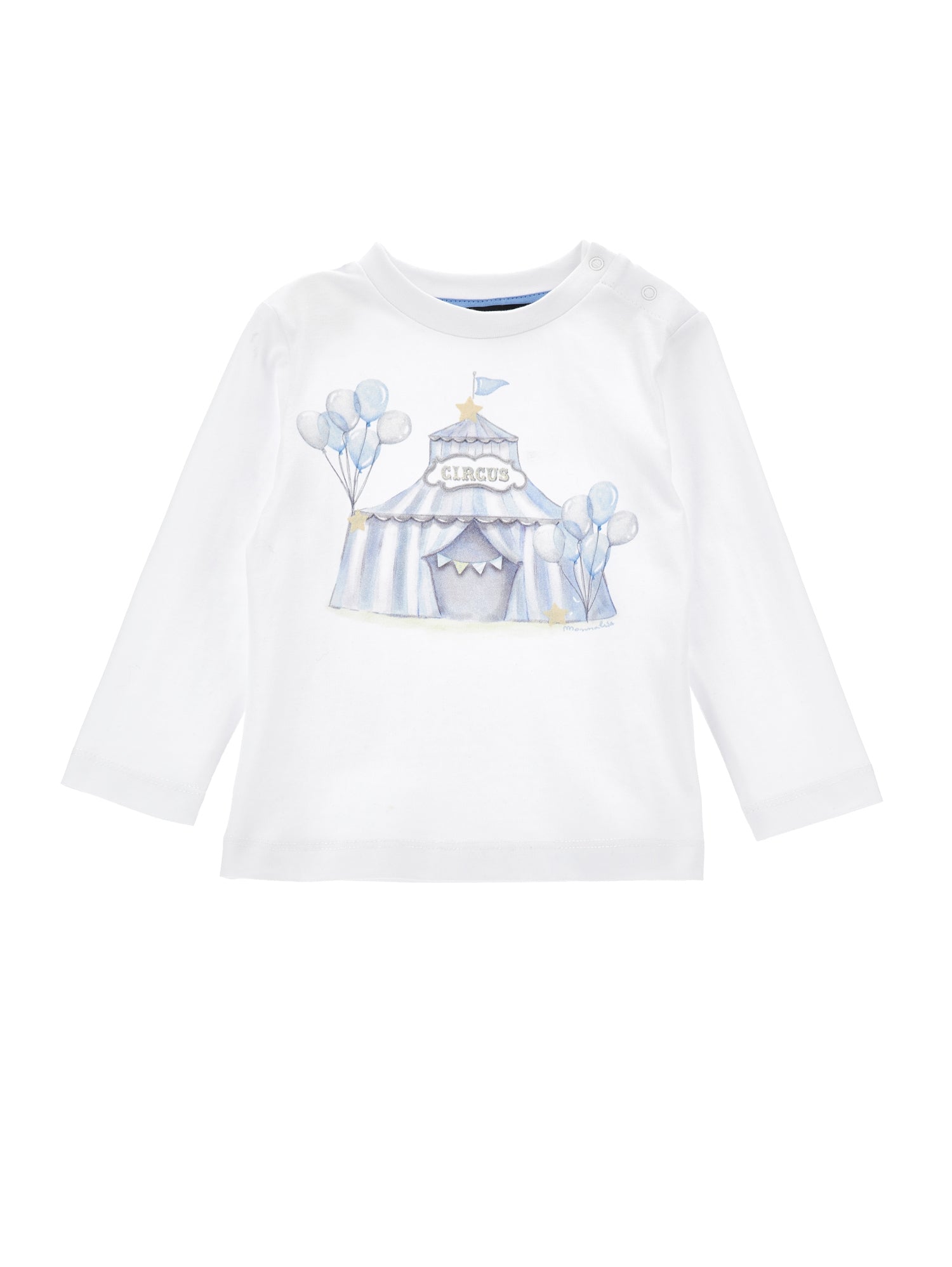 Boys | Maxi Circus Print T-Shirt | Cream