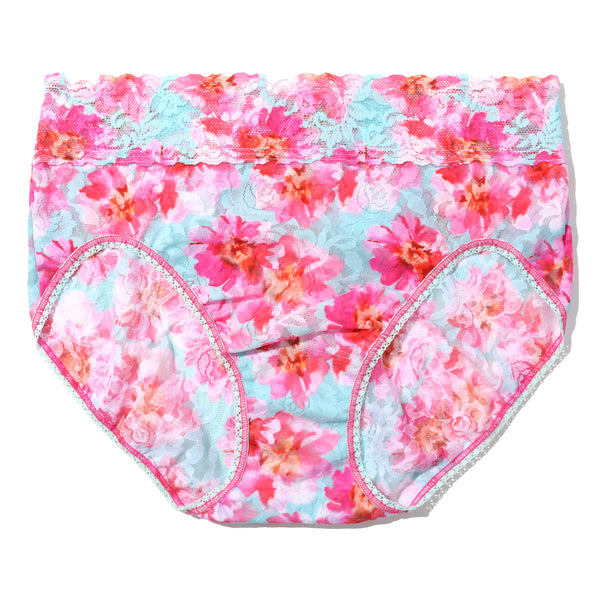 Signature Lace French Brief | First Bloom (Blue)