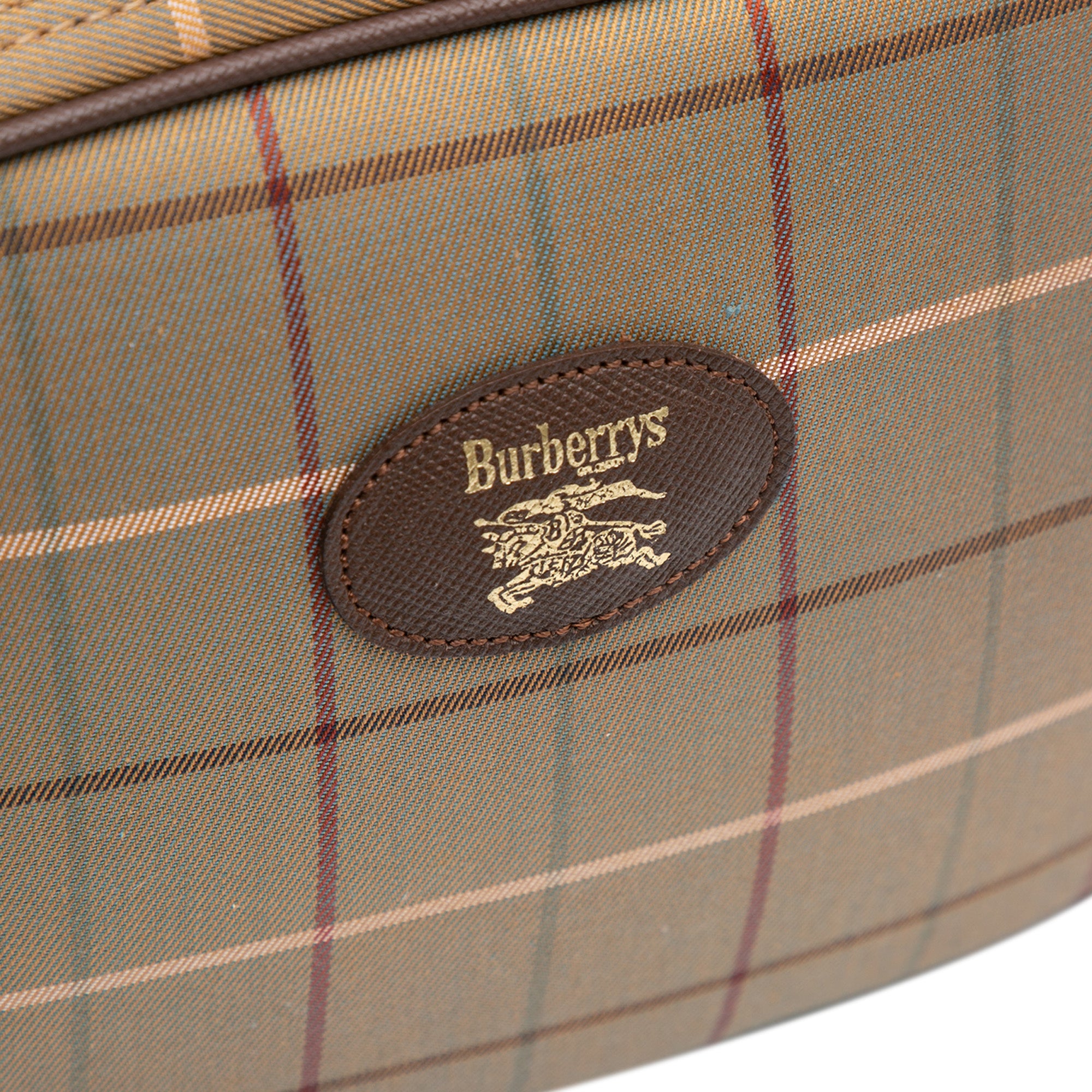 Burberry | Pre-Owned Vintage Check Canvas Crossbody | Brown