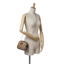 Burberry | Pre-Owned Vintage Check Canvas Crossbody | Brown