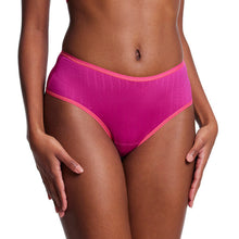 Movecalm Hi-Rise Thong | Summerplum/Morning Glory