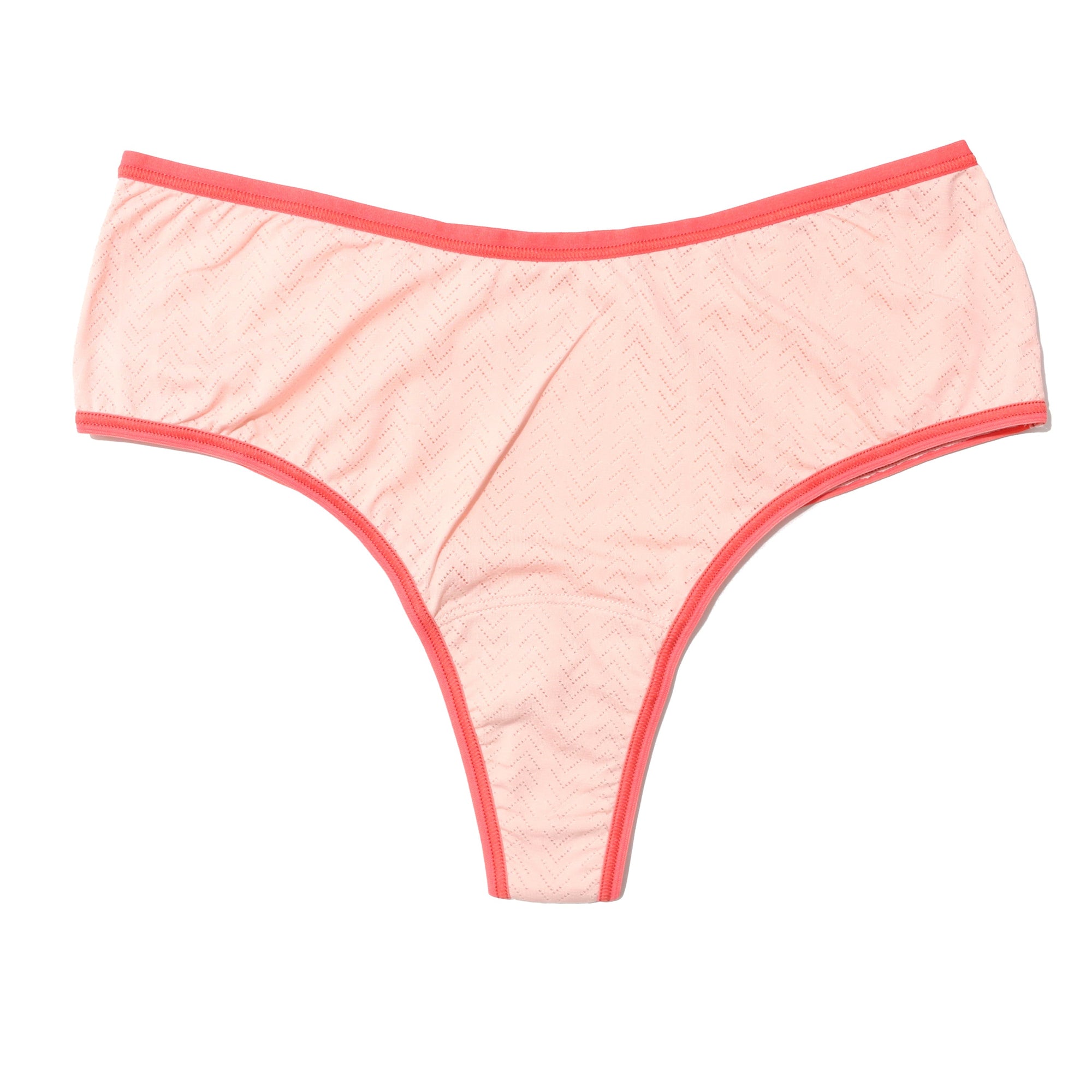 MoveCalm Hi-Rise Thong | Sweet Nothing/Wild Card
