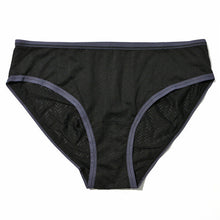 Movecalm Rouched Brief | Black x Granite