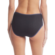 Movecalm High Waist Brief | Black x Granite