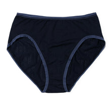 MoveCalm High Waist Brief | Blackberry Crumble/Waterfall Blue