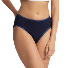 Movecalm High Waist Brief | Blackberry Crumble x Waterfall Blue