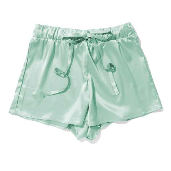 Satin Sleep Short | Green Tea