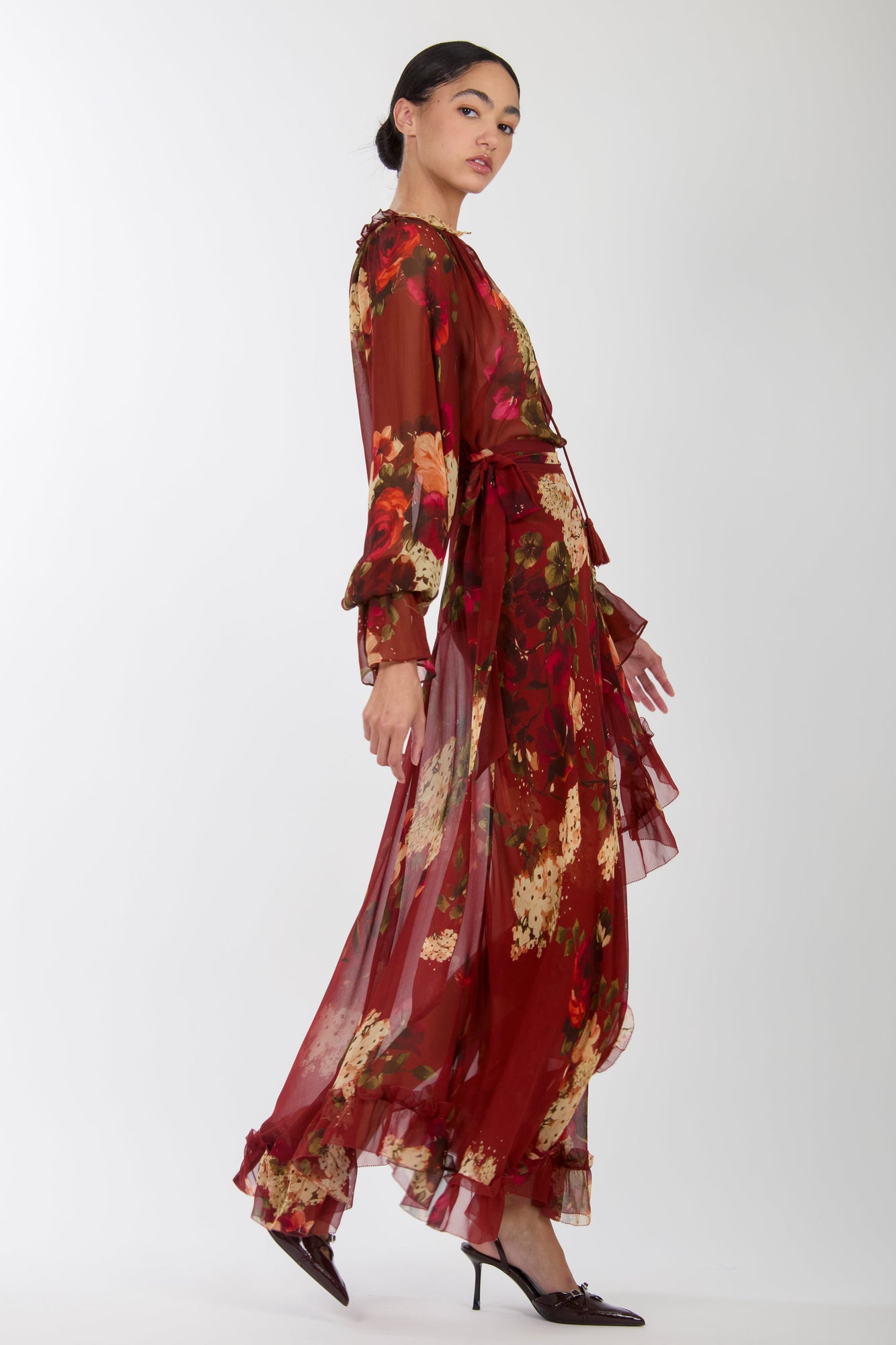 Murray Skirt | Rose Floral
