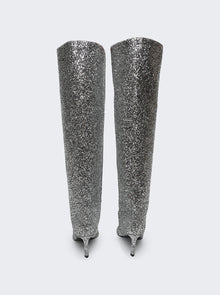 Women | alexanderwang | Viola 65 Slouch Boot Silver