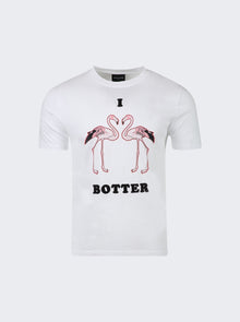 Men | Botter | Classic Flamingo Tee | White