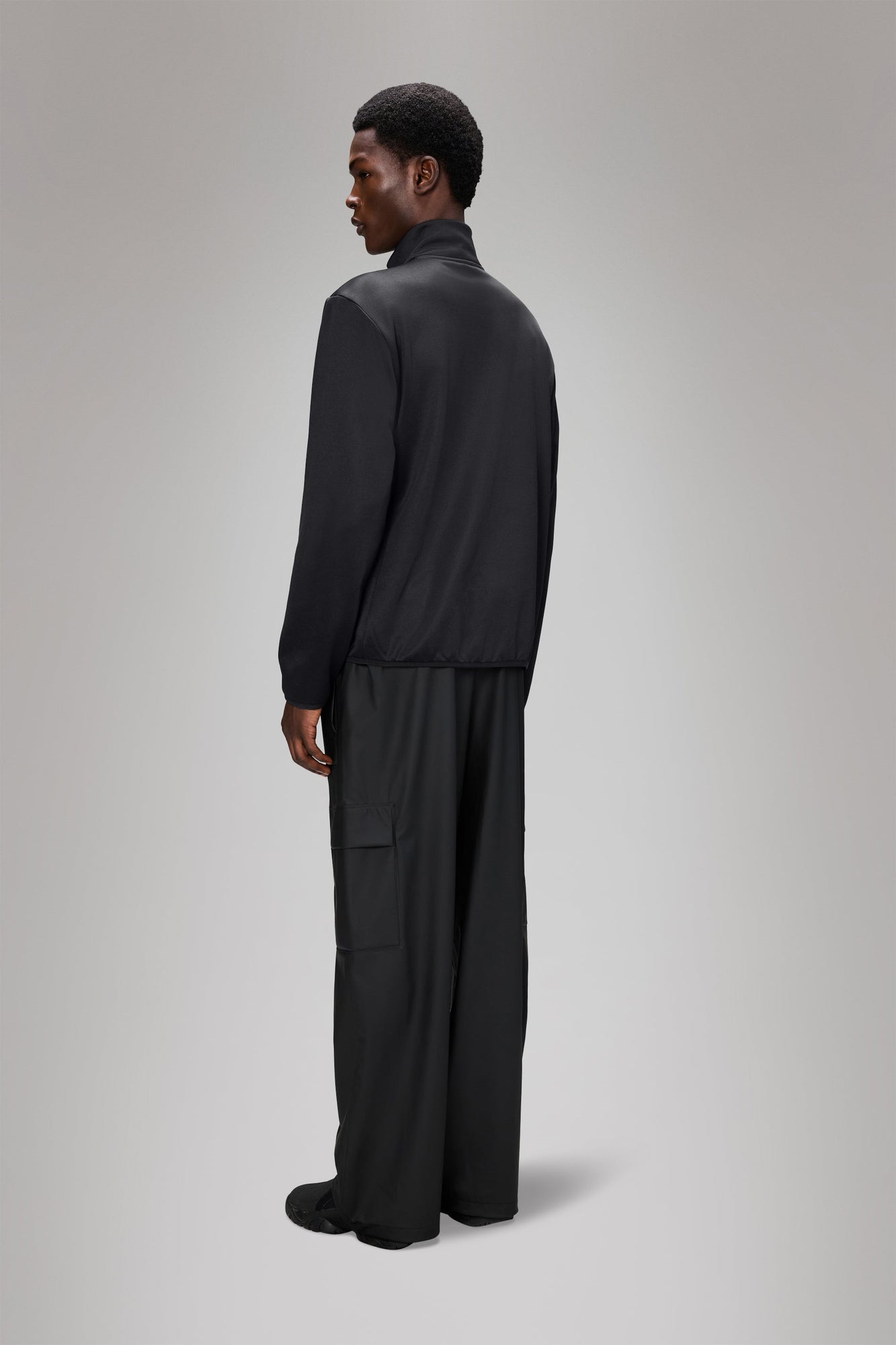 RAINS Sintra Fleece Jacket Black Jacket