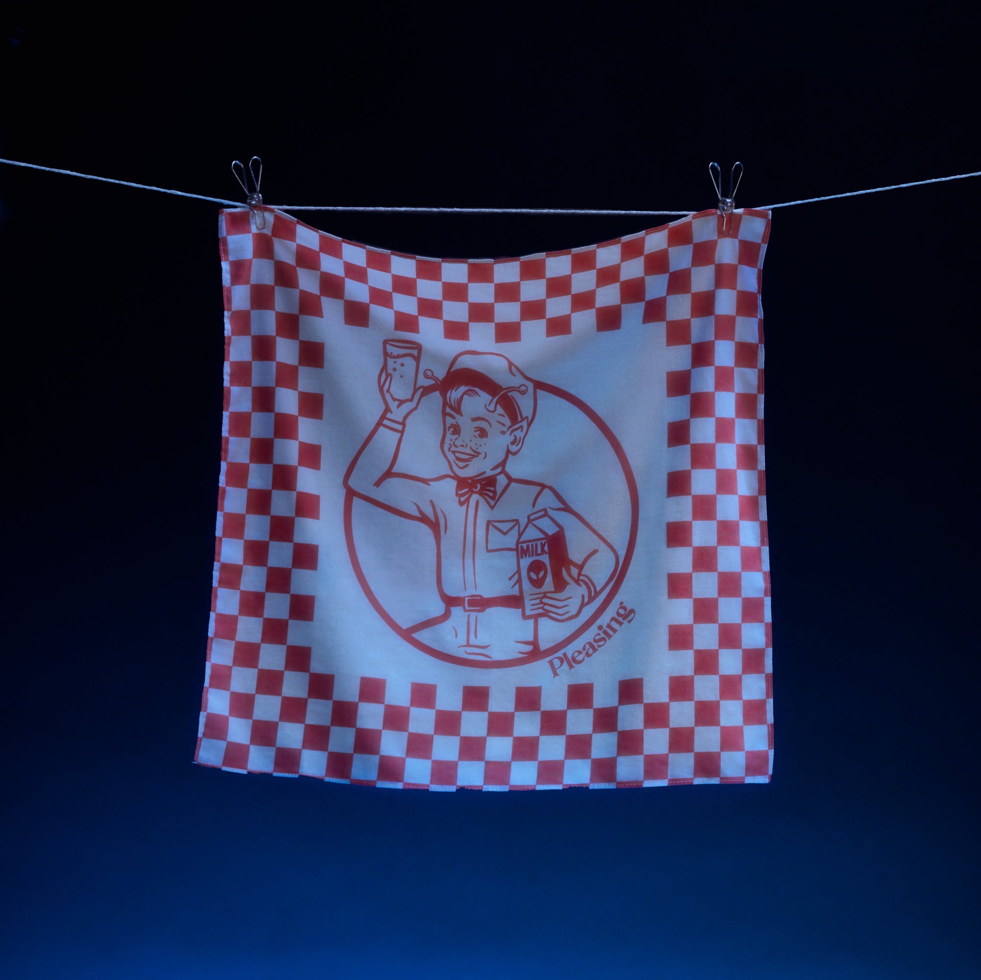 The AstroMilk Man Bandana | Red