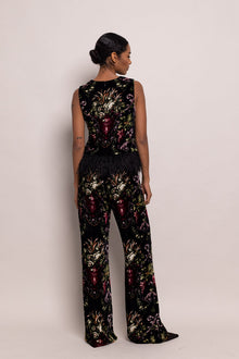 Firenze Pant | Black Fleur