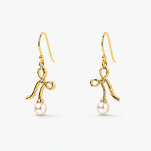 BB Earrings | 18K Gold Plated on Brass | Freshwater Pearl