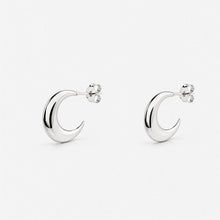 Crest Earrings | Sterling Silver
