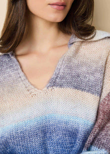 Lola Pullover Twilight / Raisin Brown - Solid & Striped