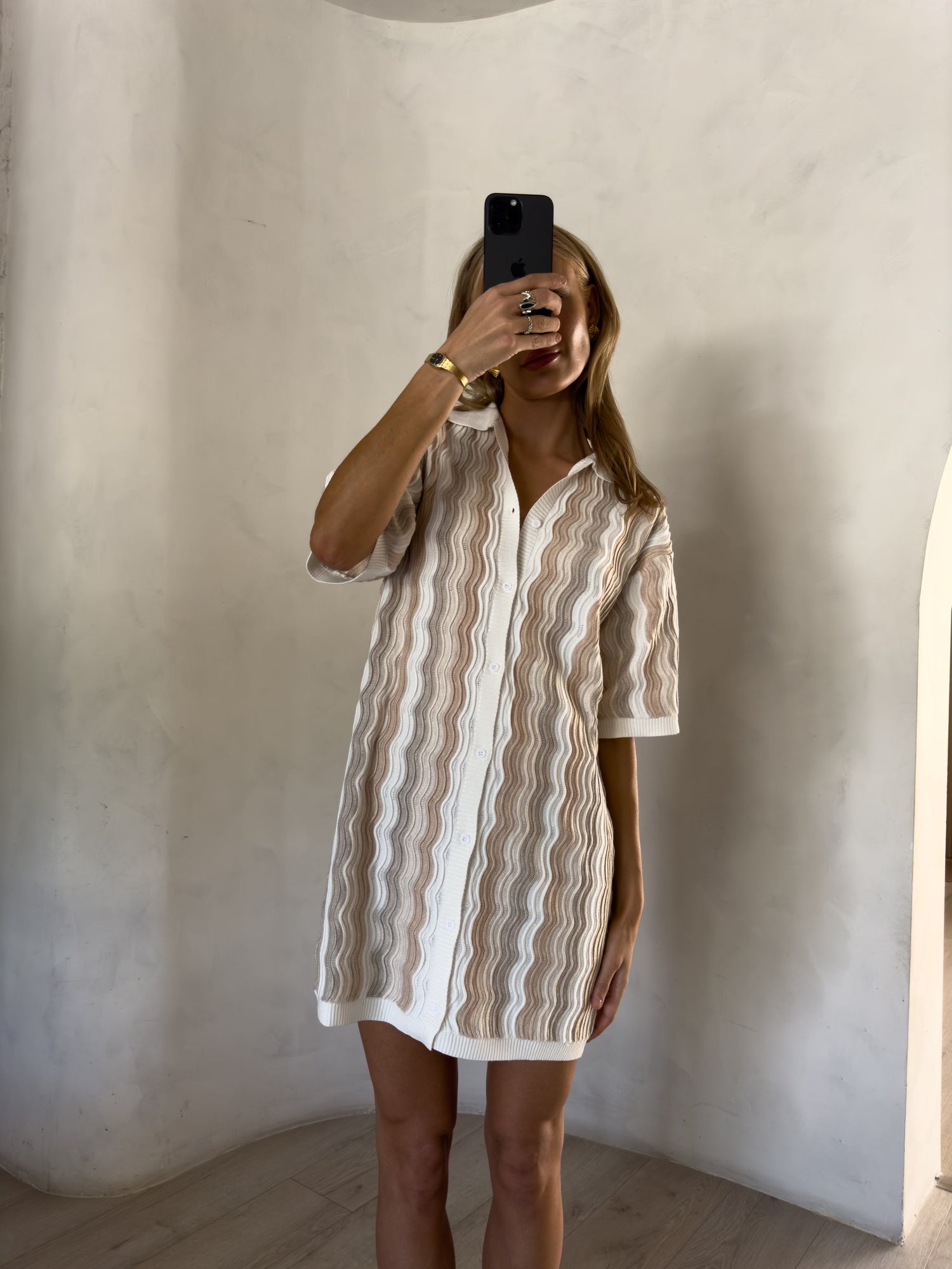 Felix Knit Dress | Neutral