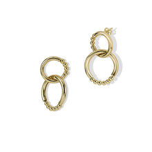 The Castilla Double Link Earring | 18K Yellow Gold-Plated
