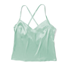 Satin Sleep Cami | Green Tea