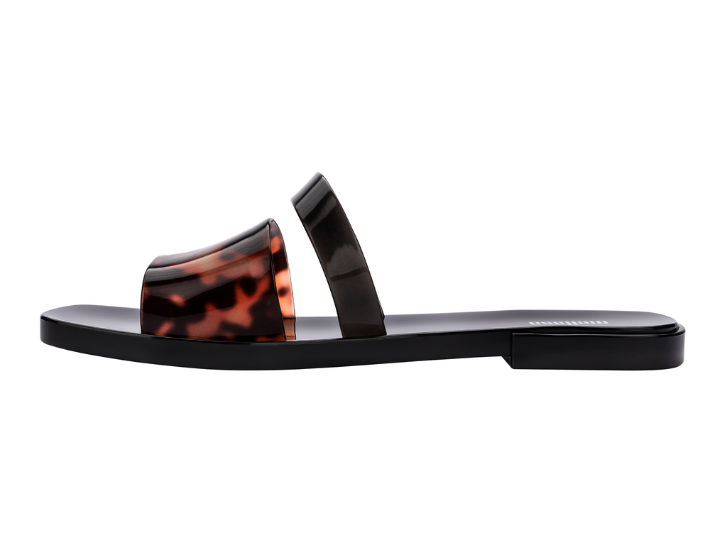 Womens | Ivy II Slide | Black/Tortoiseshell