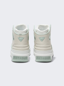 Men | Just Don | Basketball Courtside High-top Sneakers | Green