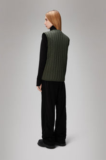 RAINS Banja Liner Vest Green Vest