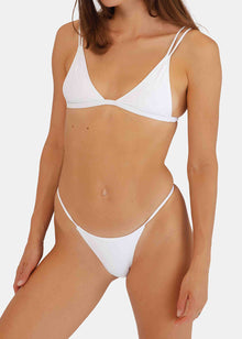 Matrix Lucid Bikini Top | Sunblock White
