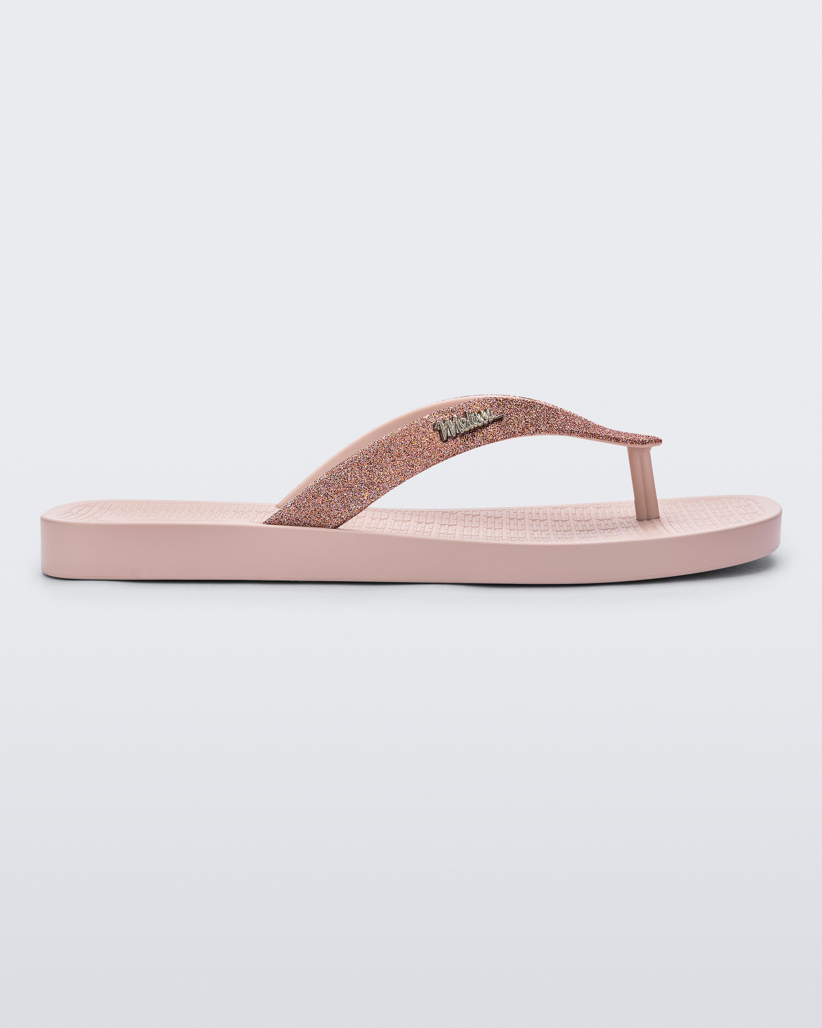 Womens | Sun Long Beach II Flip Flop | Light Pink/Glitter Pink