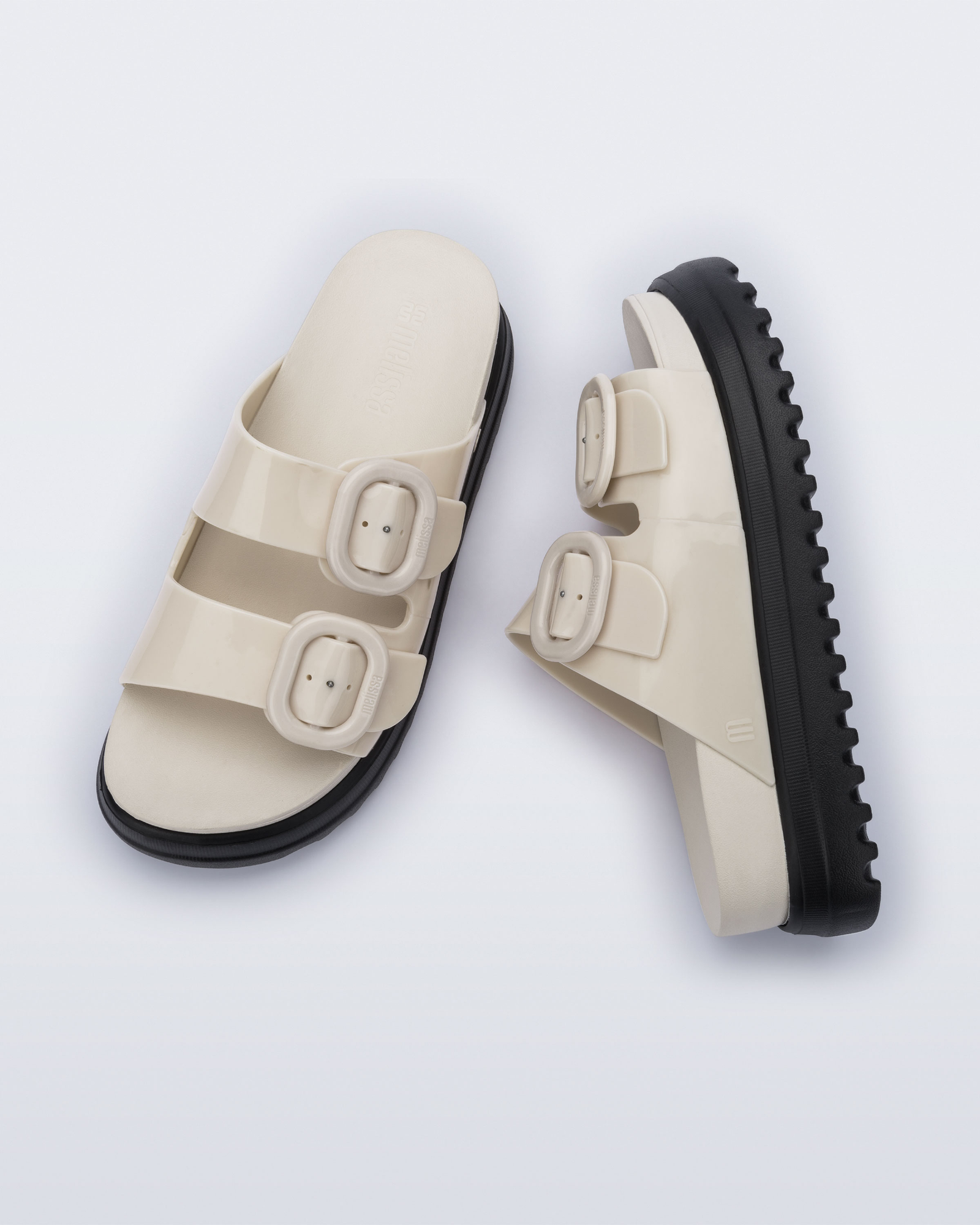 Womens | Cozy Platform | Black/Beige