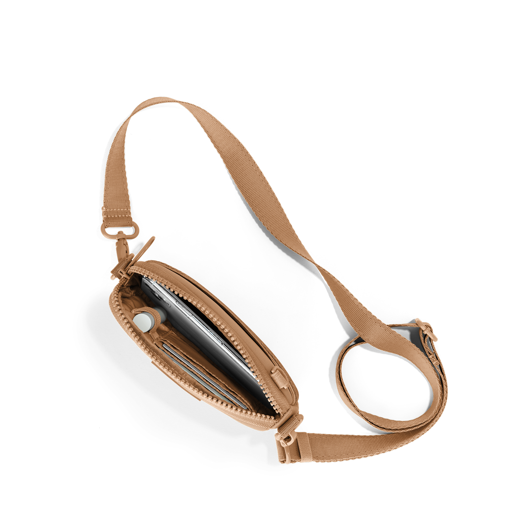 Mara Phone Sling | Camel | Neoprene | One Size