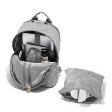 Dakota Backpack | Heather Grey | Neoprene | Large