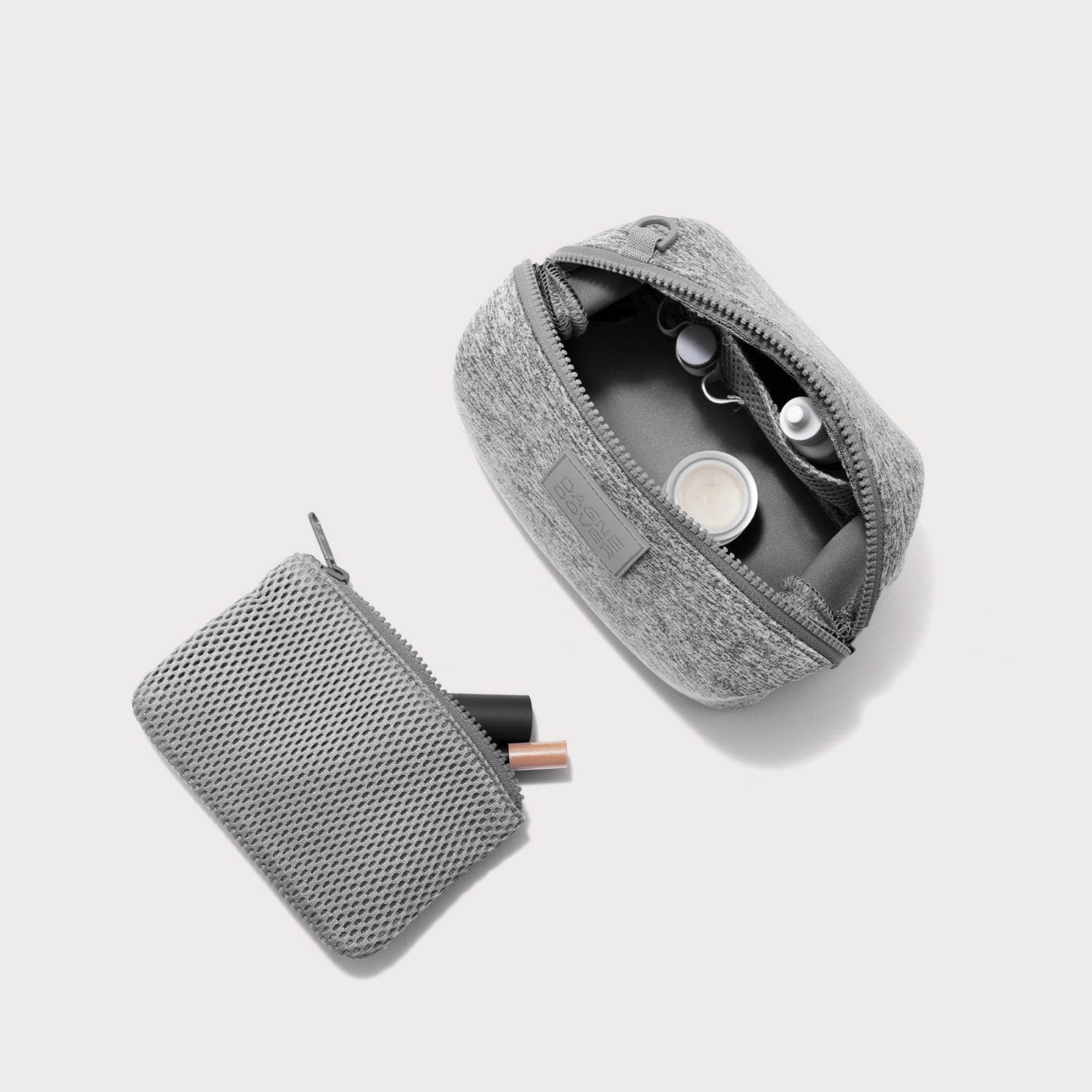 Hunter Toiletry Bag | Heather Grey | Neoprene | Small