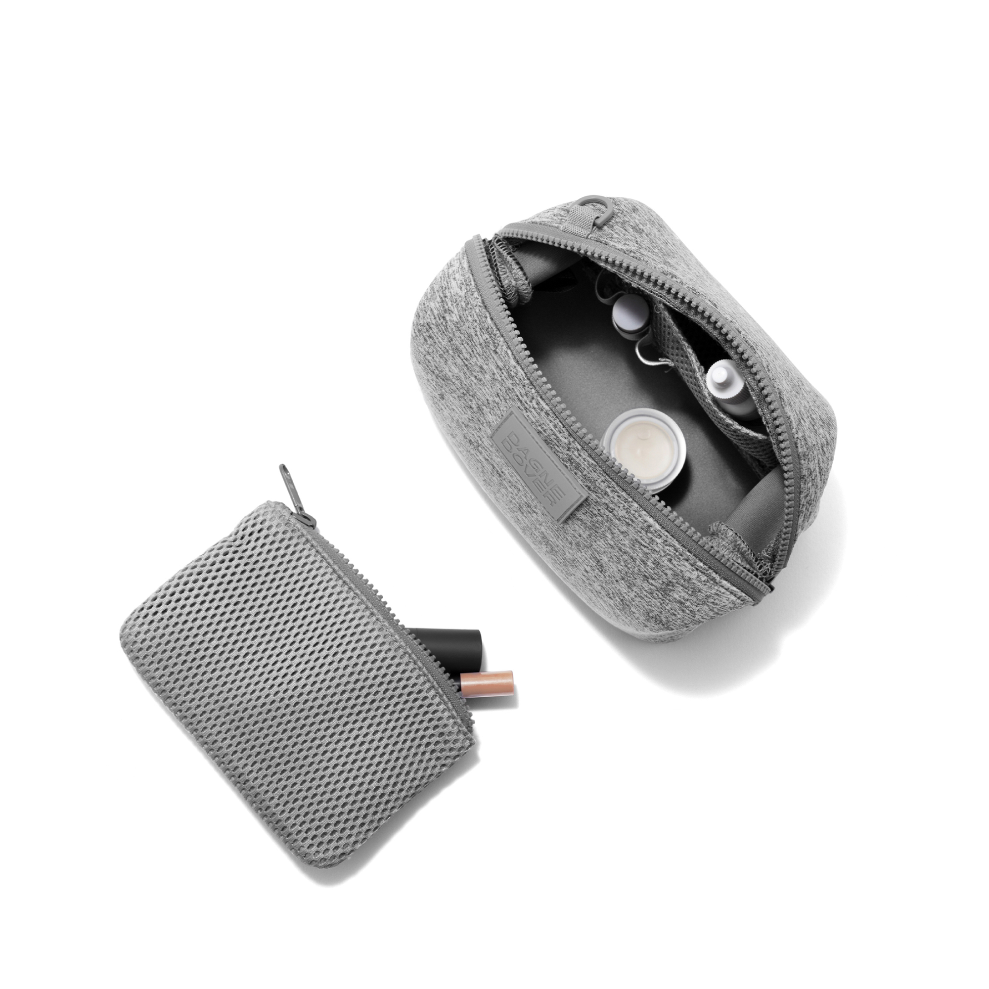 Hunter Toiletry Bag | Heather Grey | Neoprene | Small