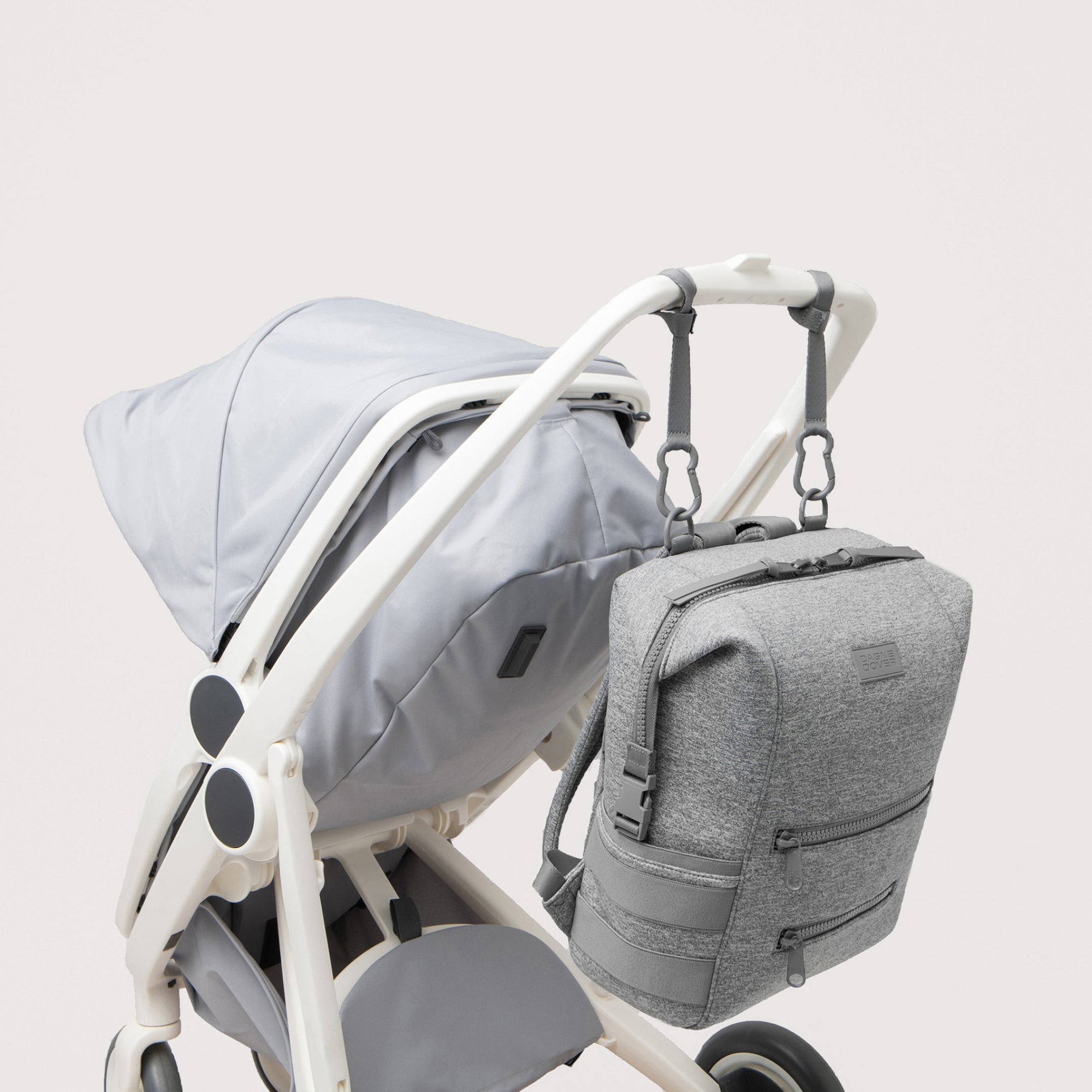 Indi Diaper Backpack | Heather Grey | Neoprene | Large