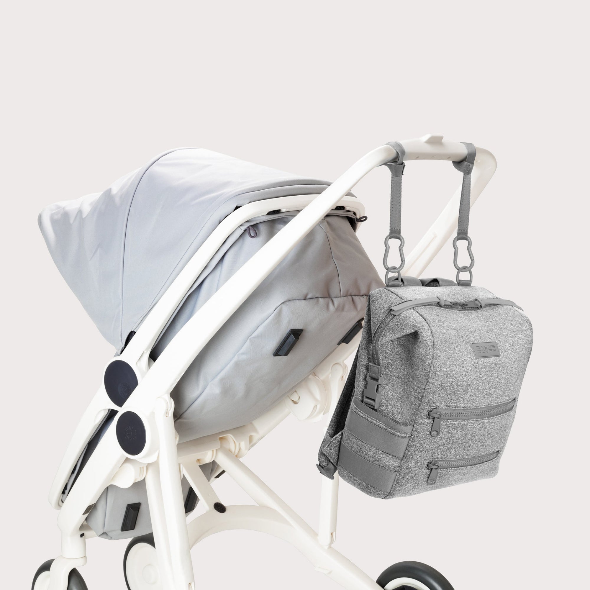 Indi Diaper Backpack | Heather Grey | Neoprene | Medium